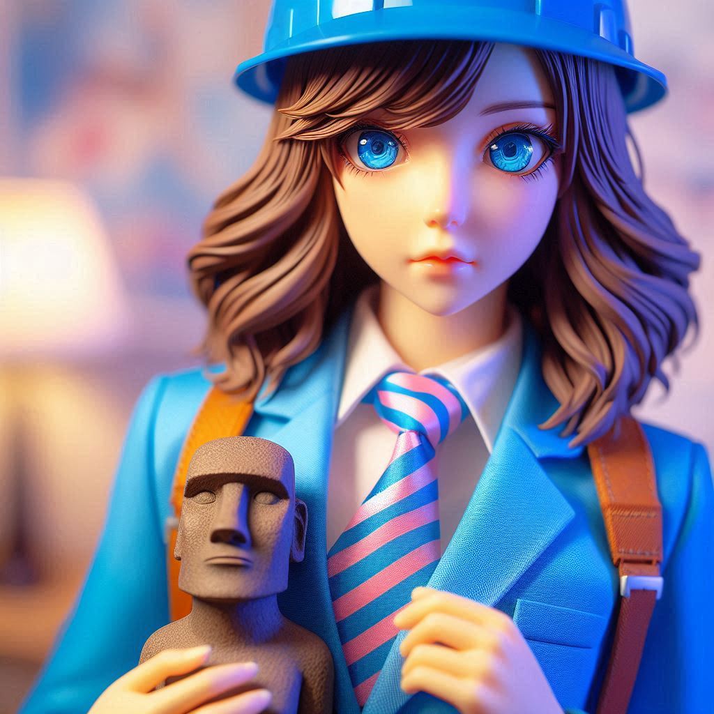 Baud chan and Moai.jpg